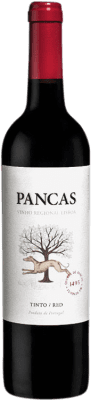 12,95 € 免费送货 | 红酒 Quinta de Pancas Red I.G. Vinho Regional de Lisboa Lisboa 葡萄牙 Merlot, Syrah, Cabernet Sauvignon, Castelao 瓶子 75 cl