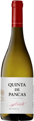 19,95 € Envío gratis | Vino blanco Quinta de Pancas Reserva I.G. Vinho Regional de Lisboa Lisboa Portugal Arinto Botella 75 cl