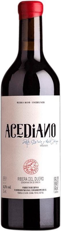 92,95 € Envío gratis | Vino tinto Rafa García y Raúl Tamayo Acediano D.O. Ribera del Duero Castilla y León España Tempranillo Botella 75 cl