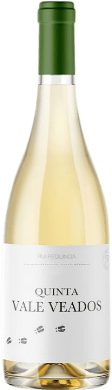 9,95 € Envío gratis | Vino blanco Rui Reguinga Quinta de Vale Veados Vinho do Tejo Branco Portugal Viognier, Arinto Botella 75 cl