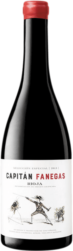 39,95 € Envoi gratuit | Vin rouge Ruiz-Clavijo Capitán Fanegas Selección Especial Réserve D.O.Ca. Rioja La Rioja Espagne Tempranillo, Graciano Bouteille 75 cl