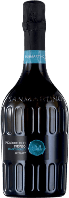9,95 € Spedizione Gratuita | Spumante Bianco San Martino Extra Seco — Extra Secco Millesimato D.O.C. Prosecco Italia Glera 75 cl