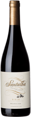 10,95 € 免费送货 | 红酒 Santalba Selección D.O.Ca. Rioja 拉里奥哈 西班牙 Tempranillo 瓶子 75 cl