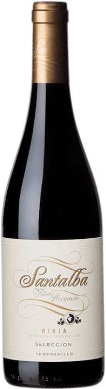 8,95 € 送料無料 | 赤ワイン Santalba セレクション D.O.Ca. Rioja ラ・リオハ スペイン Tempranillo — テンプラニーリョ 75 cl