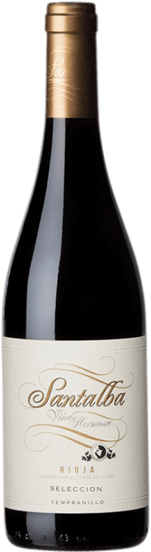 10,95 € Envío gratis | Vino tinto Santalba Selección D.O.Ca. Rioja La Rioja España Tempranillo Botella 75 cl