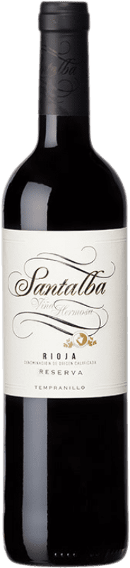 12,95 € Free Shipping | Red Wine Santalba Reserve — Aged D.O.Ca. Rioja The Rioja Spain Tempranillo 75 cl