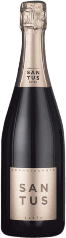 41,95 € Envoi gratuit | Vin Mousseux Blanc Santus Satèn D.O.C.G. Franciacorta Lombardia Italie Chardonnay Bouteille 75 cl