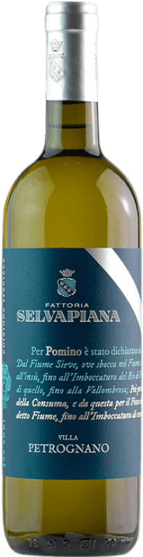 29,95 € Spedizione Gratuita | Vino bianco Selvapiana Villa Petrognano Bianco D.O.C. Pomino Toscana Italia Chardonnay, Sauvignon Bianca Bottiglia 75 cl