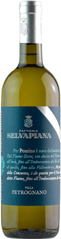 28,95 € Envío gratis | Vino blanco Selvapiana Villa Petrognano Bianco D.O.C. Pomino Toscana Italia Chardonnay, Sauvignon Blanca Botella 75 cl