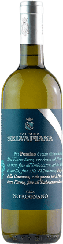 23,95 € Free Shipping | White Wine Selvapiana Villa Petrognano D.O.C. Pomino Tuscany Italy Chardonnay, Sauvignon 75 cl