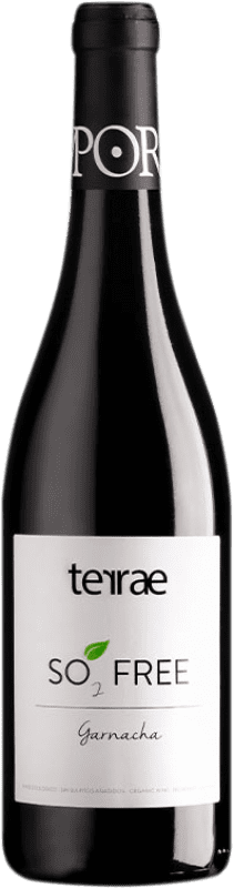 8,95 € Бесплатная доставка | Красное вино Tempore Terrae SO2 Free I.G.P. Vino de la Tierra Bajo Aragón Арагон Испания Grenache бутылка 75 cl