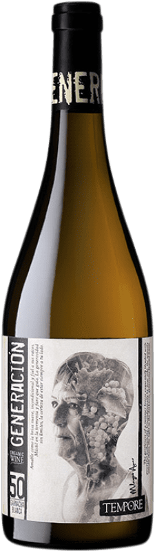 19,95 € Free Shipping | White Wine Tempore Generación G50 I.G.P. Vino de la Tierra Bajo Aragón Aragon Spain Garnacha — Grenache Eco — Organic 75 cl