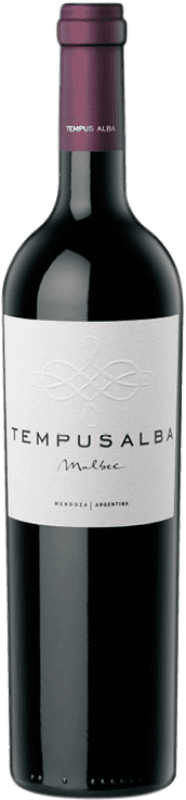 21,95 € Envío gratis | Vino tinto Tempus Alba Reserva I.G. Mendoza Mendoza Argentina Malbec Botella 75 cl