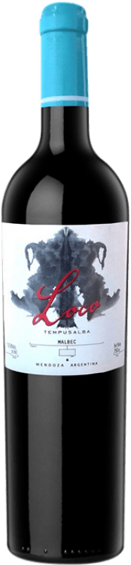 21,95 € Spedizione Gratuita | Vino rosso Tempus Alba Loco Luján de Cuyo Argentina Malbec Bottiglia 75 cl