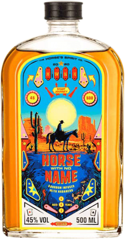 59,95 € 免费送货 | 波本威士忌 The Horse's With No Name 美国 中瓶装 50 cl