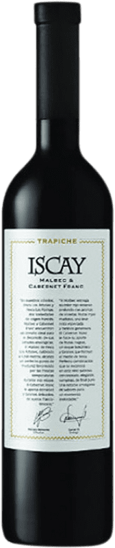 62,95 € Бесплатная доставка | Красное вино Trapiche Iscay Malbec Cabernet Franc I.G. Mendoza Мендоса Аргентина Cabernet Franc — Каберне Фран, Malbec — Мальбек Бутылка 75 cl