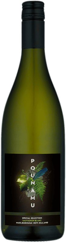 18,95 € 免费送货 | 白酒 Vinultra Pounamu Special Selection I.G. Marlborough 马尔堡 新西兰 Sauvignon White 瓶子 75 cl