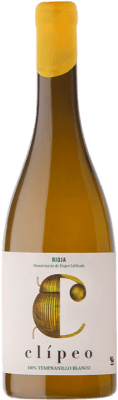 21,95 € Envío gratis | Vino blanco Vitis Clípeo D.O.Ca. Rioja La Rioja España Tempranillo Blanco Botella 75 cl