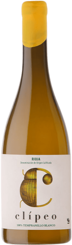 16,95 € Envoi gratuit | Vin blanc Vitis Clípeo D.O.Ca. Rioja La Rioja Espagne Tempranillo Blanc Bouteille 75 cl