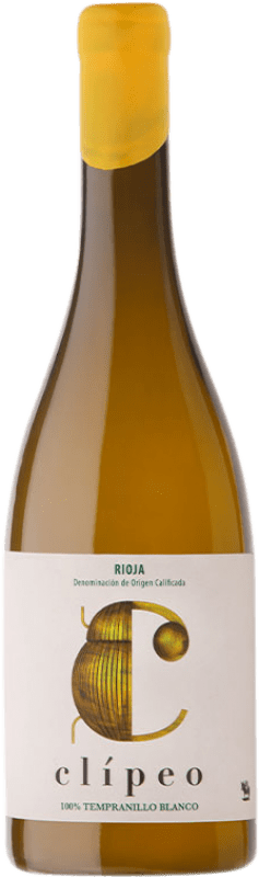 21,95 € Envío gratis | Vino blanco Vitis Clípeo D.O.Ca. Rioja La Rioja España Tempranillo Blanco Botella 75 cl