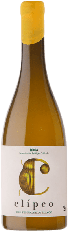 21,95 € Envío gratis | Vino Blanco Vitis Clípeo D.O.Ca. Rioja La Rioja España Tempranillo Eco — Ecológico Botella 75 cl