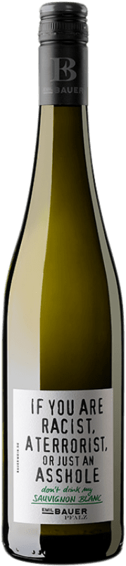 14,95 € 免费送货 | 白酒 Emil Bauer A Q.b.A. Pfälz Rheinhessen 德国 Sauvignon White 瓶子 75 cl