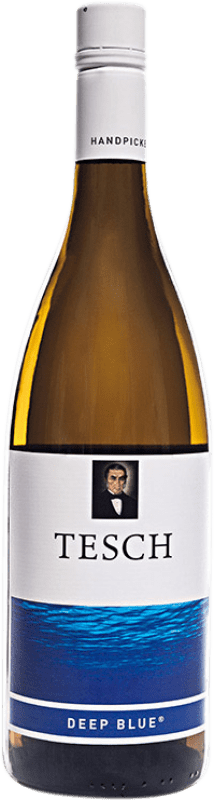 14,95 € Envio grátis | Vinho branco Tesch Deep Blue Q.b.A. Nahe Rheinhessen Alemanha Pinot Preto Garrafa 75 cl