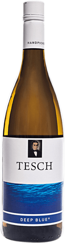 14,95 € Kostenloser Versand | Weißwein Tesch Deep Blue Q.b.A. Nahe Rheinhessen Deutschland Spätburgunder Flasche 75 cl