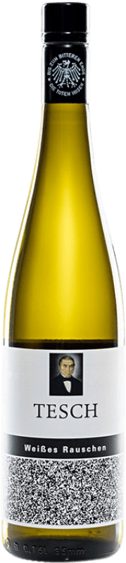 15,95 € Бесплатная доставка | Белое вино Tesch Weißes Rauschen Q.b.A. Nahe Rheinhessen Германия Riesling бутылка 75 cl