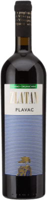 24,95 € Kostenloser Versand | Rotwein Zlatan Otok Plavac Organic Srednja I Južna Dalmacija Kroatien Flasche 75 cl