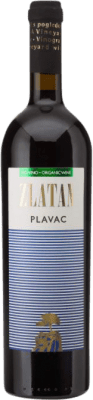 24,95 € 免费送货 | 红酒 Zlatan Otok Plavac Organic Srednja I Južna Dalmacija 克罗地亚 瓶子 75 cl