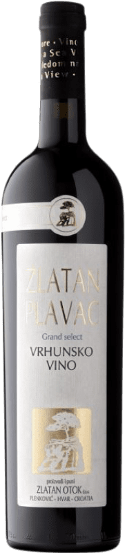 55,95 € Бесплатная доставка | Красное вино Zlatan Otok Plavac Grand Select Srednja I Južna Dalmacija Хорватия бутылка 75 cl