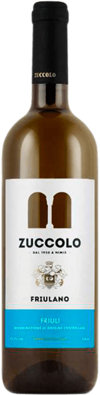 7,95 € Free Shipping | White Wine Zuccolo D.O.C. Friuli Friuli-Venezia Giulia Italy Friulano 75 cl