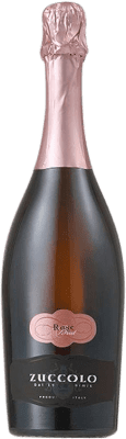 10,95 € Бесплатная доставка | Розовое игристое вино Zuccolo Brut — брют Rosé — Розе D.O.C. Friuli Фриули-Венеция-Джулия Италия Pinot Noir — Пино Нуар, Chardonnay — Шардоне Бутылка 75 cl