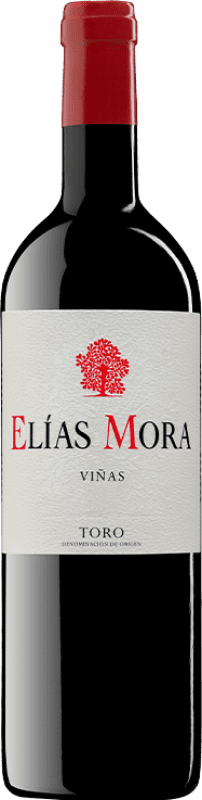 15,95 € Spedizione Gratuita | Vino rosso Elías Mora Viñas D.O. Toro Castilla y León Spagna Tinta de Toro Bottiglia 75 cl