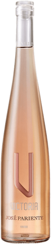 18,95 € Kostenloser Versand | Rosé-Wein José Pariente Victoria Rosado I.G.P. Vino de la Tierra de Castilla y León Kastilien und León Spanien Tempranillo, Grenache, Viognier Flasche 75 cl