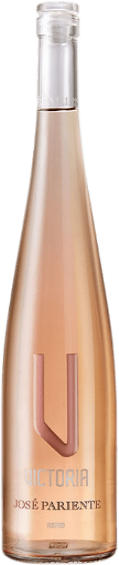 17,95 € Envio grátis | Vinho Rosé José Pariente Victoria I.G.P. Vino de la Tierra de Castilla y León Castela e Leão Espanha Tempranillo, Garnacha — Grenache, Viognier 75 cl