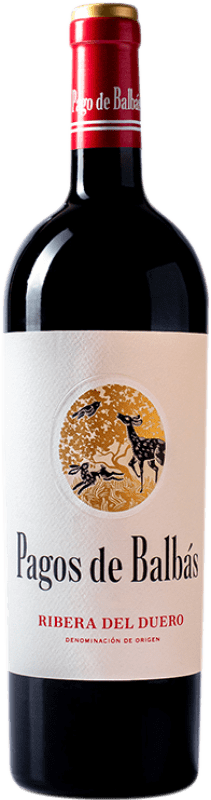 18,95 € Envio grátis | Vinho tinto Balbás Pagos D.O. Ribera del Duero Castela e Leão Espanha Tempranillo Garrafa 75 cl