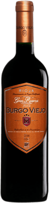 17,95 € Envío gratis | Vino tinto Burgo Viejo Gran Reserva D.O.Ca. Rioja La Rioja España Tempranillo Botella 75 cl