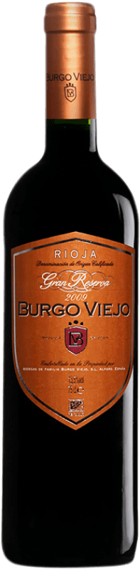 17,95 € Envío gratis | Vino tinto Burgo Viejo Gran Reserva D.O.Ca. Rioja La Rioja España Tempranillo Botella 75 cl