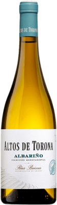11,95 € Envio grátis | Vinho branco Altos de Torona D.O. Rías Baixas Galiza Espanha Albariño Garrafa 75 cl