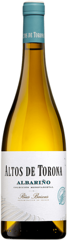 16,95 € Envoi gratuit | Vin Blanc Altos de Torona D.O. Rías Baixas Galice Espagne Albariño — Albarinho 75 cl