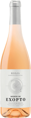 13,95 € Kostenloser Versand | Rosé-Wein Exopto Bozeto Rosado D.O.Ca. Rioja La Rioja Spanien Tempranillo, Grenache Flasche 75 cl