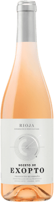 8,95 € Бесплатная доставка | Розовое вино Exopto Bozeto Rosado D.O.Ca. Rioja Ла-Риоха Испания Tempranillo, Grenache бутылка 75 cl