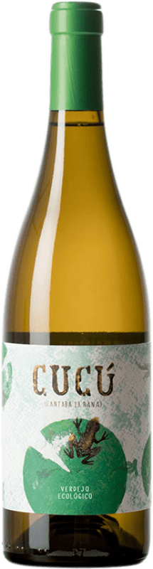 12,95 € Envío gratis | Vino blanco Barco del Corneta Cucú Cantaba la Rana I.G.P. Vino de la Tierra de Castilla y León Castilla y León España Verdejo Botella 75 cl