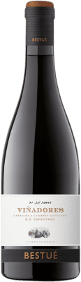 33,95 € Free Shipping | Red wine Otto Bestué Viñadores Aged D.O. Somontano Aragon Spain Grenache, Cabernet Sauvignon Bottle 75 cl