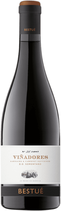 33,95 € Kostenloser Versand | Rotwein Otto Bestué Viñadores Alterung D.O. Somontano Aragón Spanien Grenache, Cabernet Sauvignon Flasche 75 cl