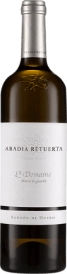 55,95 € Spedizione Gratuita | Vino Bianco Abadía Retuerta Le Domaine de Guarda Crianza — Invecchiato in Botte I.G.P. Vino de la Tierra de Castilla y León Castilla y León Spagna Verdejo, Sauvignon Bottiglia 75 cl