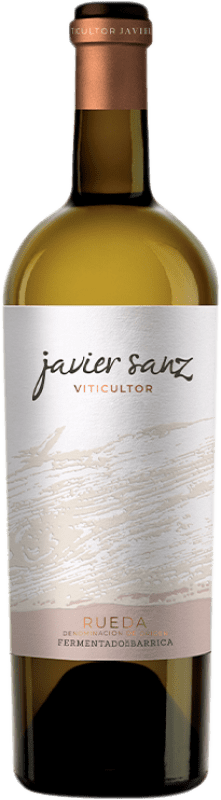 17,95 € Envoi gratuit | Vin blanc Javier Sanz Fermentado en Barrica Crianza D.O. Rueda Castille et Leon Espagne Verdejo Bouteille 75 cl