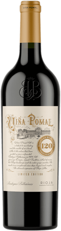 59,95 € 送料無料 | 赤ワイン Bodegas Bilbaínas Viña Pomal Limited Edition D.O.Ca. Rioja ラ・リオハ スペイン Tempranillo, Grenache, Graciano, Maturana Tinta ボトル 75 cl